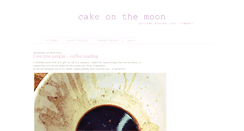 Desktop Screenshot of cakeonthemoon.com