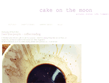 Tablet Screenshot of cakeonthemoon.com